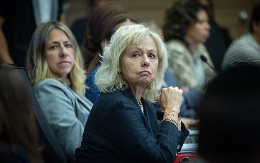 Attorney General Gali Baharav-Miara attends a Knesset House Committee meeting